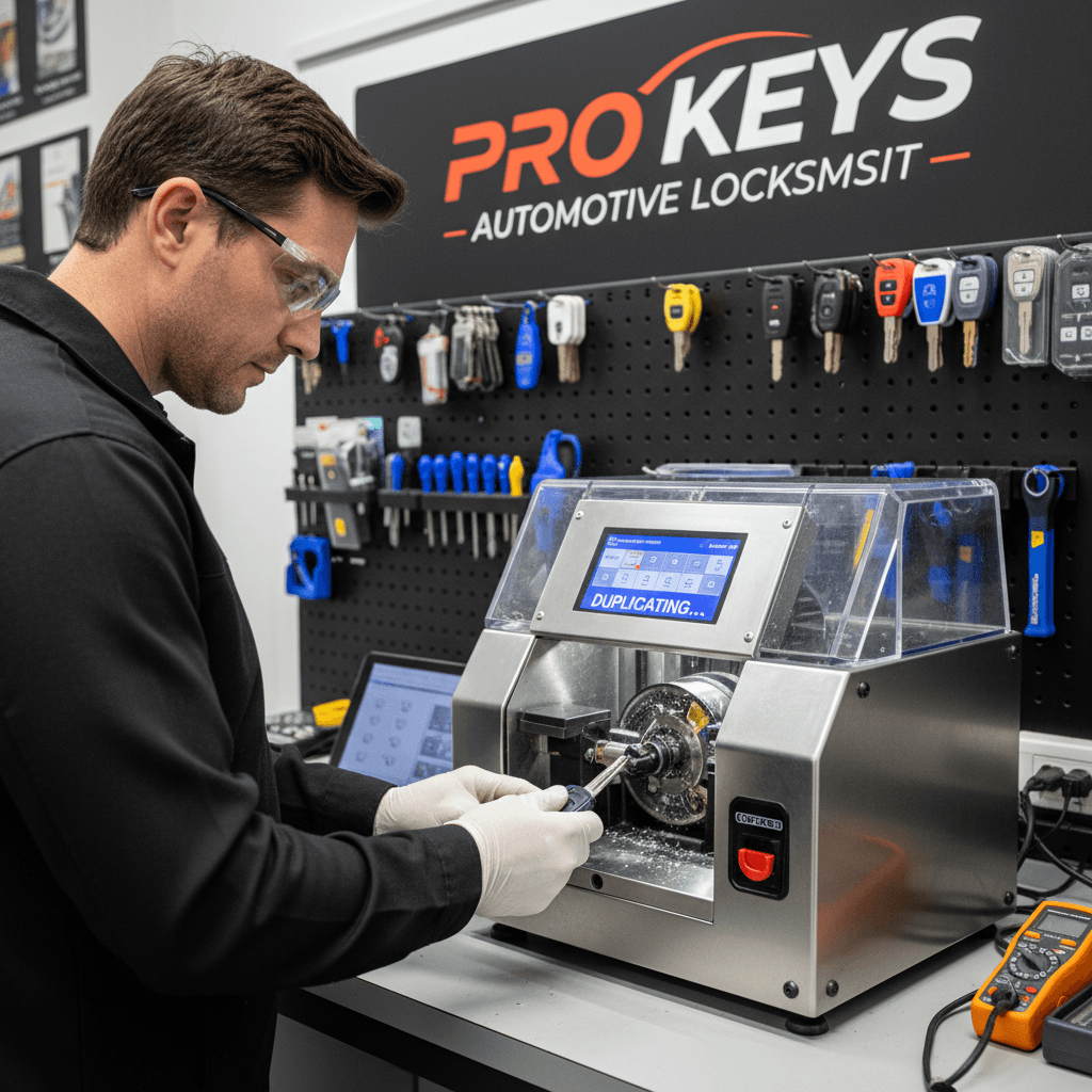 Reproduction de clés automobiles